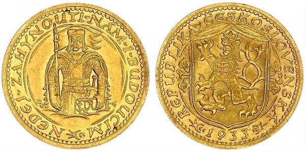 1 Ducat Czechoslovakia (1918-1992) Gold 