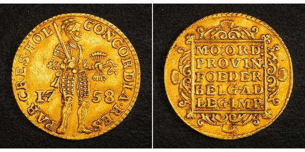 1 Ducat Dutch Republic (1581 - 1795) Gold 