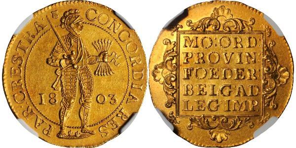 1 Ducat Dutch Republic (1581 - 1795) Gold 