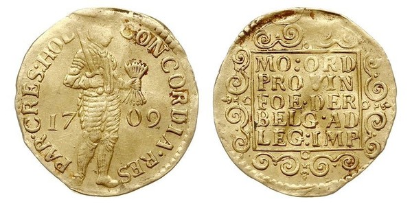 1 Ducat Dutch Republic (1581 - 1795) Gold 