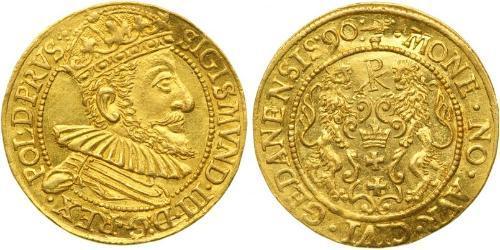 1 Ducat Gdansk  (1454-1793) Gold Sigismund III of Poland