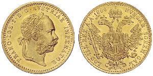 1 Ducat Habsburg Empire (1526-1804) Gold Franz Joseph I (1830 - 1916)