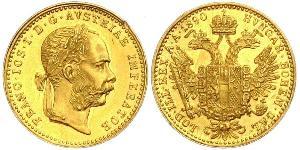 1 Ducat Habsburg Empire (1526-1804) Gold Franz Joseph I (1830 - 1916)