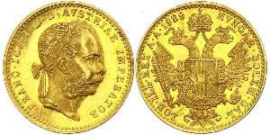 1 Ducat Habsburg Empire (1526-1804) Gold Franz Joseph I (1830 - 1916)