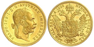 1 Ducat Habsburg Empire (1526-1804) Gold Franz Joseph I (1830 - 1916)