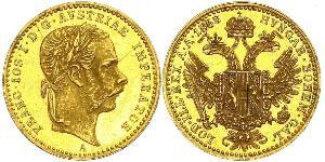 1 Ducat Habsburg Empire (1526-1804) Gold Franz Joseph I (1830 - 1916)