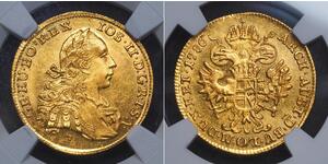 1 Ducat Habsburg Empire (1526-1804) Gold Joseph II, Holy Roman Emperor  (1741 - 1790)