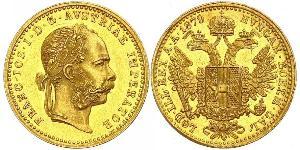 1 Ducat Habsburg Empire (1526-1804) Gold Franz Joseph I (1830 - 1916)