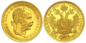 1 Ducat Habsburg Empire (1526-1804) Gold Franz Joseph I (1830 - 1916)