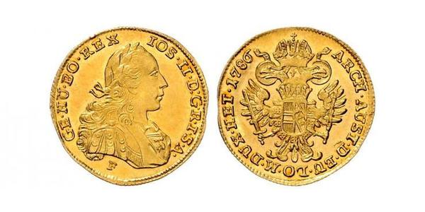 1 Ducat Habsburg Empire (1526-1804) Gold Joseph II, Holy Roman Emperor  (1741 - 1790)