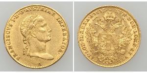 1 Ducat Habsburgermonarchie (1526-1804) Gold Francis II, Holy Roman Emperor (1768 - 1835)