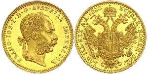 1 Ducat Habsburgermonarchie (1526-1804) Gold Franz Joseph I (1830 - 1916)