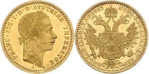 1 Ducat Habsburgermonarchie (1526-1804) Gold Franz Joseph I (1830 - 1916)