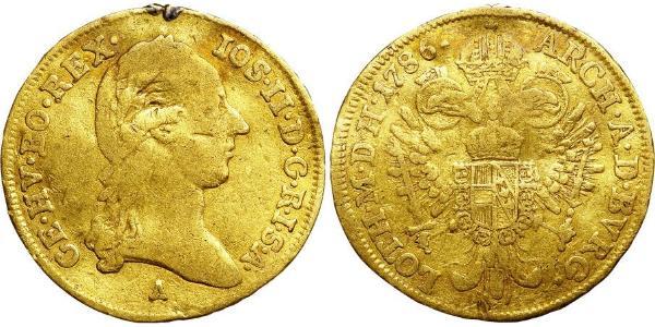 1 Ducat Habsburgermonarchie (1526-1804) Gold Joseph II, Holy Roman Emperor  (1741 - 1790)