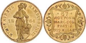 1 Ducat Hamburg Gold 