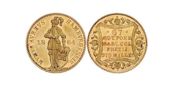 1 Ducat Hamburg Gold 