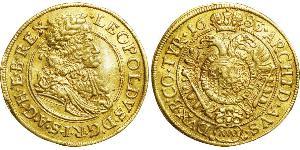 1 Ducat Heiliges Römisches Reich (962-1806) Gold Leopold I. (HRR)(1640-1705)