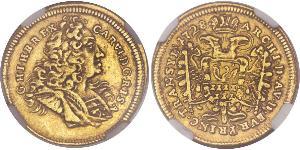 1 Ducat Holy Roman Empire (962-1806) Gold Charles VI, Holy Roman Emperor (1685-1740)