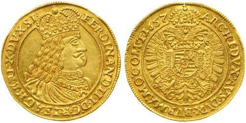 1 Ducat Holy Roman Empire (962-1806) / Austria  Gold Ferdinand III, Holy Roman Emperor (1608-1657)