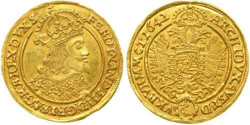 1 Ducat Holy Roman Empire (962-1806) / Austria  Gold Ferdinand III, Holy Roman Emperor (1608-1657)