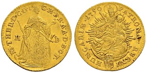 1 Ducat Hungary Gold Maria Theresa of Austria (1717 - 1780)