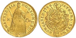 1 Ducat Hungary Gold Maria Theresa of Austria (1717 - 1780)