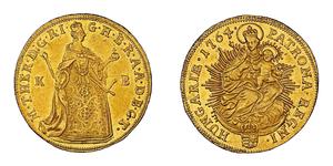 1 Ducat Hungary Gold Maria Theresa of Austria (1717 - 1780)