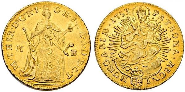 1 Ducat Hungary Gold Maria Theresa of Austria (1717 - 1780)