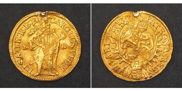 1 Ducat Hungary (1989 - ) Gold Charles VI, Holy Roman Emperor (1685-1740)