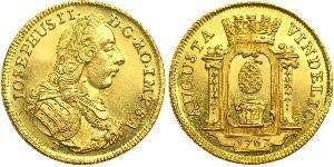 1 Ducat Imperial City of Augsburg (1276 - 1803) Gold Joseph II, Holy Roman Emperor  (1741 - 1790)