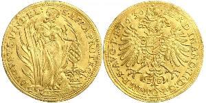 1 Ducat Imperial City of Augsburg (1276 - 1803) Gold Ferdinand II, Holy Roman Emperor  (1578 -1637)