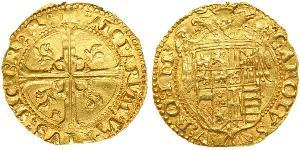 1 Ducat Italien Gold Karl V, Römisch-deutscher Kaiser (1500-1558)