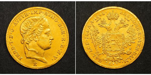 1 Ducat Kaisertum Österreich (1804-1867) Gold Ferdinand I of Austria (1793 - 1875)