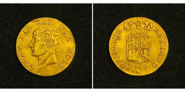 1 Ducat Kingdom of Holland (1806 - 1810) Gold 