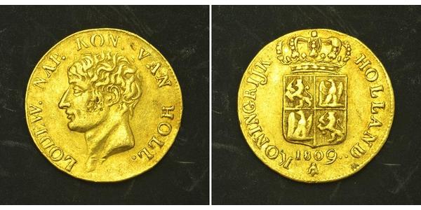 1 Ducat Kingdom of Holland (1806 - 1810) Gold 