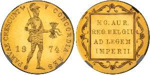 1 Ducat Kingdom of the Netherlands (1815 - ) Gold 