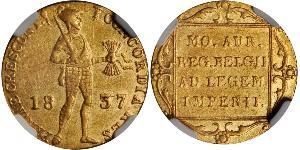 1 Ducat Kingdom of the Netherlands (1815 - ) Gold 