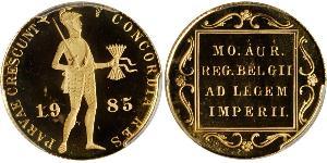 1 Ducat Kingdom of the Netherlands (1815 - ) Gold 