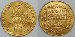 1 Ducat Kingdom of the Netherlands (1815 - ) Gold 