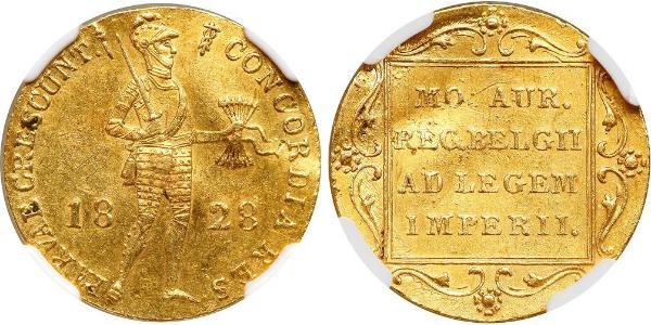 1 Ducat Kingdom of the Netherlands (1815 - ) Gold 