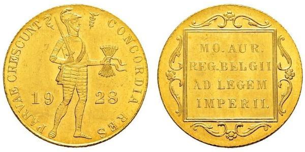 1 Ducat Kingdom of the Netherlands (1815 - ) Gold 