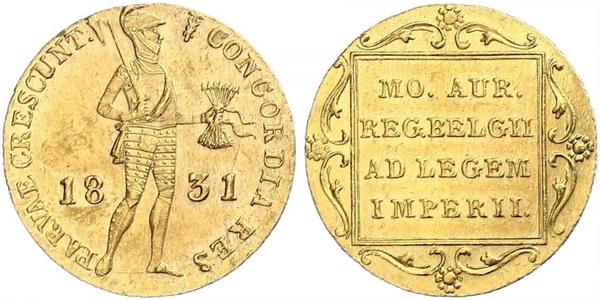 1 Ducat Kingdom of the Netherlands (1815 - ) Gold 