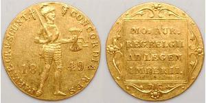 1 Ducat Königreich der Niederlande (1815 - ) Gold 