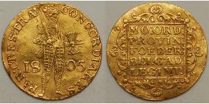 1 Ducat Königreich der Niederlande (1815 - ) Gold 