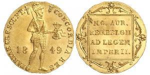 1 Ducat Königreich der Niederlande (1815 - ) Gold 