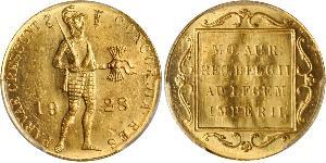 1 Ducat Königreich der Niederlande (1815 - ) Gold 