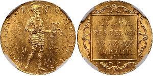 1 Ducat Königreich der Niederlande (1815 - ) Gold 