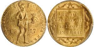 1 Ducat Königreich der Niederlande (1815 - ) Gold 