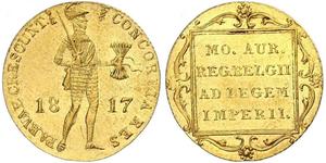 1 Ducat Königreich der Niederlande (1815 - ) Gold 