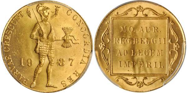 1 Ducat Königreich der Niederlande (1815 - ) Gold 